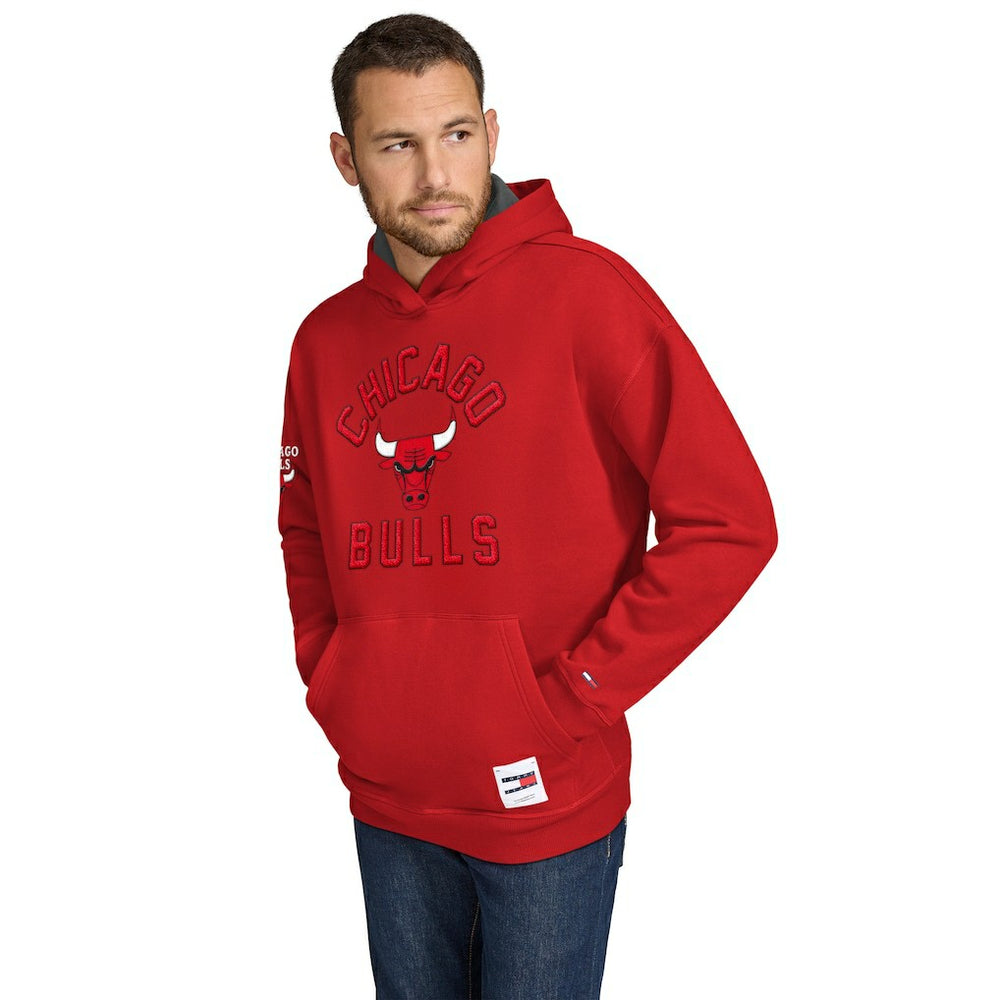 Chicago Bulls Tommy Jeans Sebastian Pullover Hoodie
