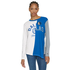 Dallas Mavericks Tommy Jeans Women's Amelia Color Blocked Long Sleeve T-Shirt sale