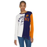 Phoenix Suns Tommy Jeans Women's Amelia Color Blocked Long Sleeve T-Shirt