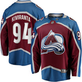 NHL Joel Kiviranta Colorado Avalanche Fanatics Home Premier Breakaway Player Jersey