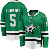 NHL Nils Lundkvist Dallas Stars Fanatics Home Premier Breakaway Player Jersey
