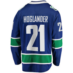 NHL Nils Hoglander Vancouver Canucks Fanatics Home Premier Breakaway Player Jersey
