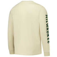Milwaukee Bucks Sportiqe Unisex Wales Heavyweight Pocket Long Sleeve T-Shirt