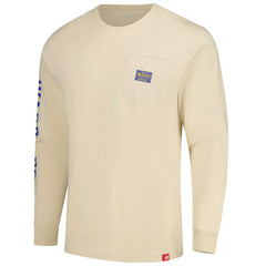 Golden State Warriors Sportiqe Unisex Wales Heavyweight Pocket Long Sleeve T-Shirt sale
