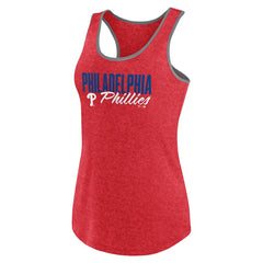 Red Philadelphia Phillies Profile Women's Plus Size Racerback Tank Top