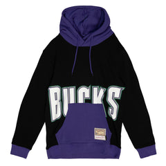 Mitchell & Ness Milwaukee Bucks Hardwood Classics Big Face 5.0 Pullover Hoodie