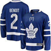 NHL Simon Benoit Toronto Maple Leafs Fanatics Home Premier Breakaway Player Jersey