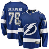 NHL Emil Lilleberg Tampa Bay Lightning Fanatics Home Premier Breakaway Player Jersey