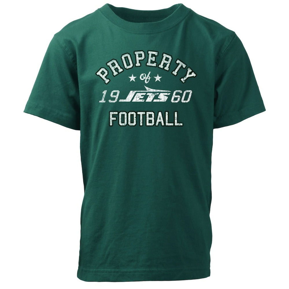 Wes & Willy Youth Property Of T-Shirt - New York Jets T-shirts