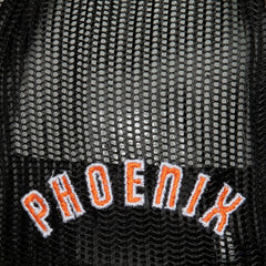 Mitchell & Ness Phoenix Suns Hardwood Classics Blocker Foam Front Trucker Snapback Hat