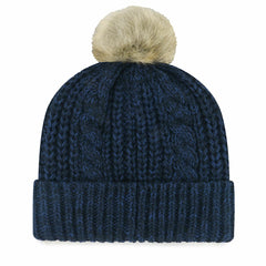 '47 Women's Meeko Cuffed Knit Hat with Pom - Houston Texans Hats