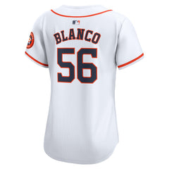White Ronel Blanco Houston Astros Nike Women's Home Limited Jersey