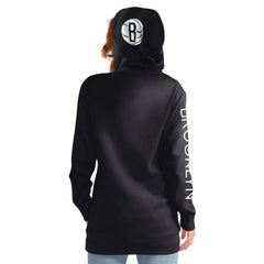 Brooklyn Nets G-III 4Her by Carl Banks Women's Base Coach Pullover Hoodie