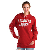 Atlanta Hawks G-III 4Her by Carl Banks Women's Base Coach Pullover Hoodie