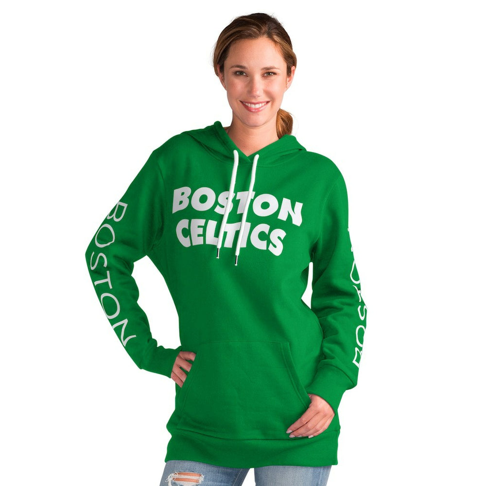 Boston Celtics G-III 4Her by Carl Banks Women's Base Coach Pullover Hoodie