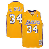 Mitchell & Ness Shaquille O'Neal Los Angeles Lakers Youth 1999/00 Hardwood Classics Swingman Jersey