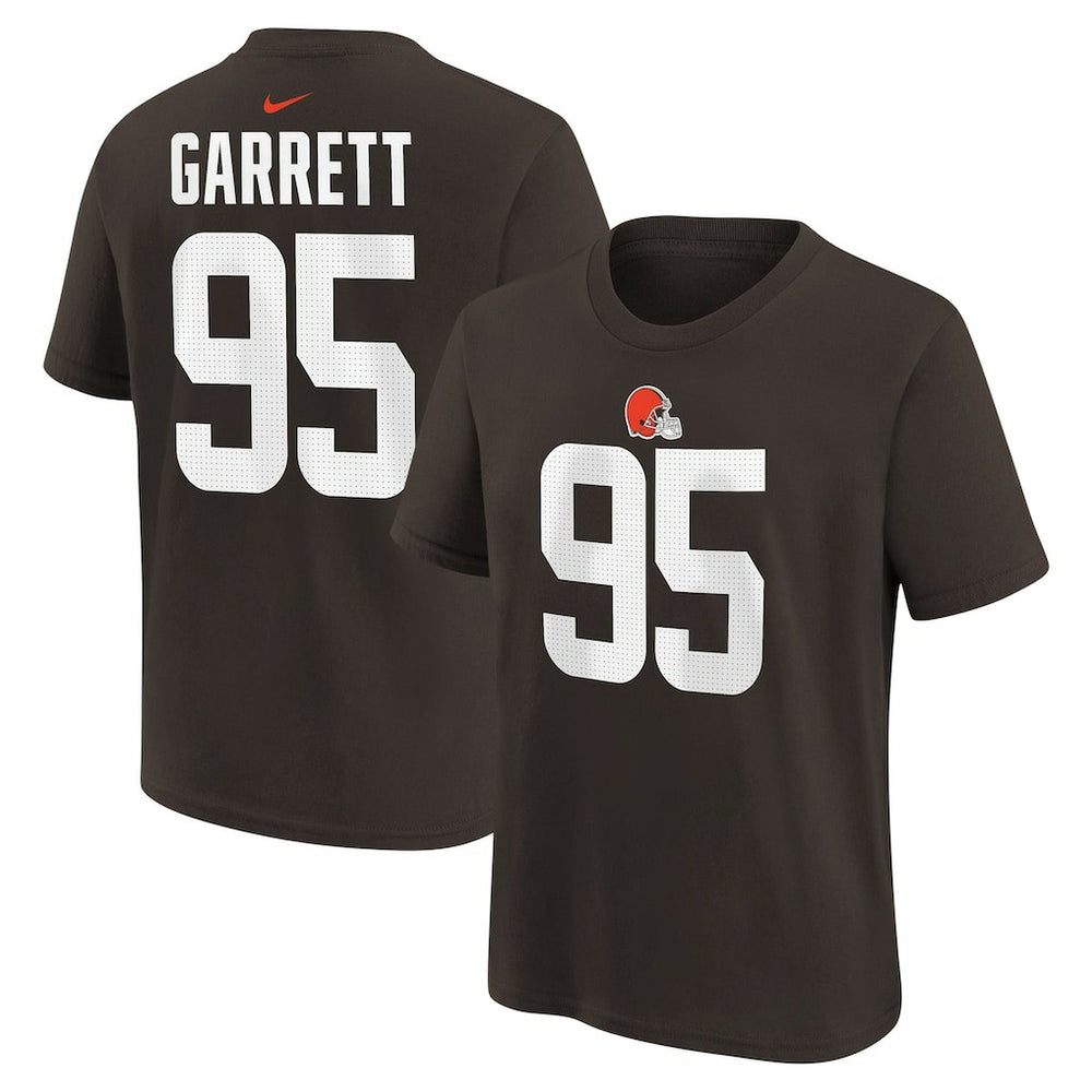 Myles Garrett Youth Player Name & Number T-Shirt - Cleveland Browns T-shirts