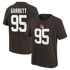 Myles Garrett Youth Player Name & Number T-Shirt - Cleveland Browns T-shirts