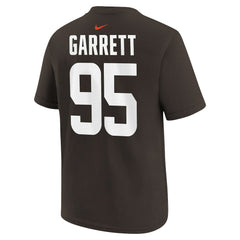 Myles Garrett Youth Player Name & Number T-Shirt - Cleveland Browns T-shirts