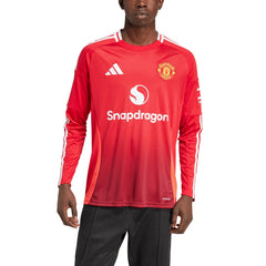 Manchester United 2024/25 Home Long Sleeve Replica Jersey