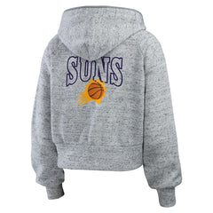 Phoenix Suns WEAR by Erin Andrews Women's Speckled Radiator Full-Zip Hoodie