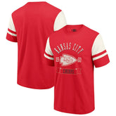 Darius Rucker Collection Football T-Shirt - Kansas City Chiefs T-shirts