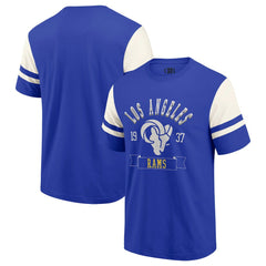 Darius Rucker Collection Football T-Shirt - Los Angeles Rams T-shirts