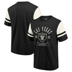Darius Rucker Collection Football T-Shirt - Las Vegas Raiders T-shirts