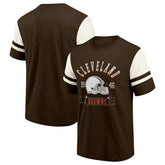Darius Rucker Collection Football T-Shirt - Cleveland Browns T-shirts