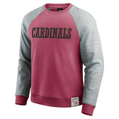 Darius Rucker Collection Colorblock Pullover Sweatshirt - Arizona Cardinals Pullover