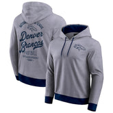 Darius Rucker Collection Tonal Knit Pullover Hoodie - Denver Broncos Hoodies