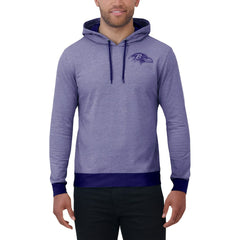 Darius Rucker Collection Tonal Knit Pullover Hoodie - Baltimore Ravens Hoodies