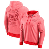 Darius Rucker Collection Tonal Knit Pullover Hoodie - Kansas City Chiefs Hoodies