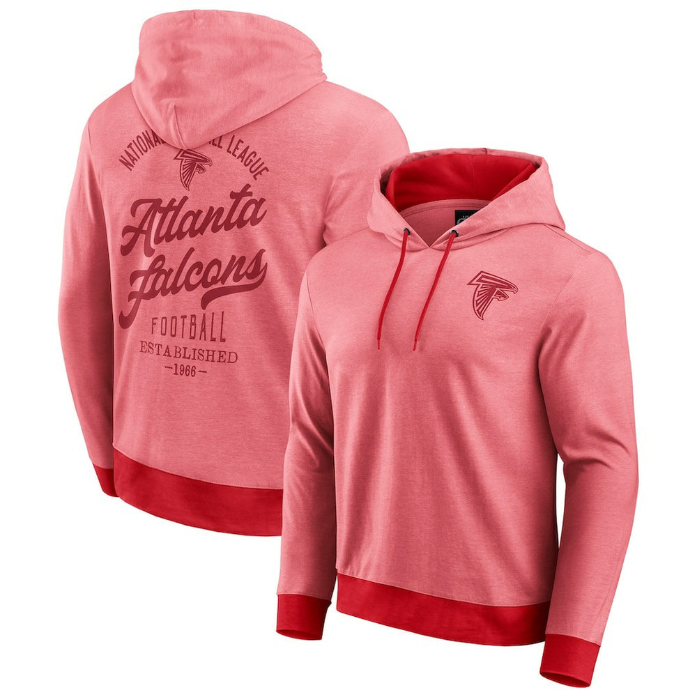 Darius Rucker Collection Tonal Knit Pullover Hoodie - Atlanta Falcons Hoodies