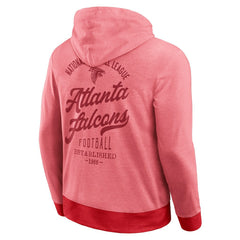 Darius Rucker Collection Tonal Knit Pullover Hoodie - Atlanta Falcons Hoodies