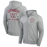 Darius Rucker Collection Vintage Stripe Full-Zip Hoodie - Washington Commanders Hoodies