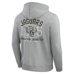Darius Rucker Collection Vintage Stripe Full-Zip Hoodie - Jacksonville Jaguars Hoodies