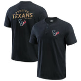 Darius Rucker Collection Washed Henley T-Shirt - Houston Texans T-shirts