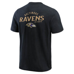 Darius Rucker Collection Washed Henley T-Shirt - Baltimore Ravens T-shirts