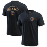 Darius Rucker Collection Washed Henley T-Shirt - Chicago Bears T-shirts