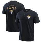 Darius Rucker Collection Washed Henley T-Shirt - Los Angeles Rams T-shirts