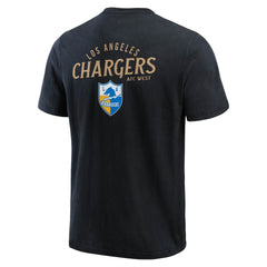 Darius Rucker Collection Washed Henley T-Shirt - Los Angeles Chargers T-shirts