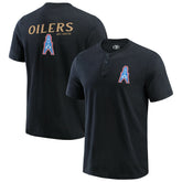 Darius Rucker Collection Washed Henley T-Shirt - Tennessee Titans T-shirts