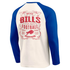 Darius Rucker Collection Raglan Henley T-Shirt - Buffalo Bills T-shirts