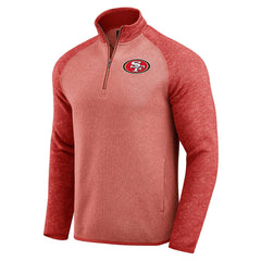 Darius Rucker Collection Tonal Quarter-Zip Jacket - San Francisco 49ers Jackets