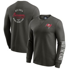 Darius Rucker Collection Washed Waffle-Knit Long Sleeve T-Shirt - Tampa Bay Buccaneers T-shirts