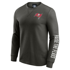 Darius Rucker Collection Washed Waffle-Knit Long Sleeve T-Shirt - Tampa Bay Buccaneers T-shirts