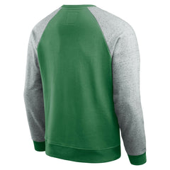 Darius Rucker Collection Throwback Color Block Raglan Pullover Sweatshirt - New York Jets Pullover
