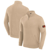 J. Palmer Franchise Quarter-Zip Sweater - Cleveland Browns