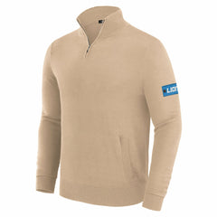 J. Palmer Franchise Quarter-Zip Sweater - Detroit Lions
